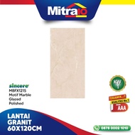 Sincere Granit Lantai 60X120 Motif Marble Glazed Polished Mbfx1215