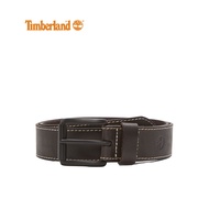 Timberland Men's 38MM Edge Stitch Belt Brown