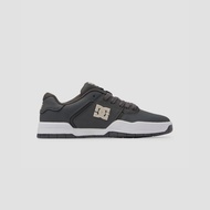 DC Shoes Men's Skate Sneakers Central M Shoe XSWS Original Leather Grey and White BNIB Official Best