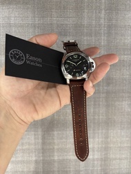 ❤️公價69,400 三文治面 GMT兩地時間 透明玻璃錶底 自動機械錶 PANERAI 320