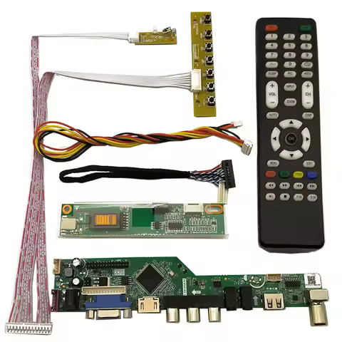 New TV Kit for LTN156AT01-A01 LTN156AT01-H01 LTN156AT01-D01 D02 TV+HDMI+VGA+AV+USB LCD LED screen Co