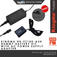 KingMa NP-FZ100 Dummy Battery Kit Charger AC Power Supply Adapter and DC Coupler Dummy Battery Compa
