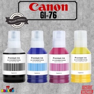 (High Quality) (Dye Ink) Canon GI-76 GI76 GI 76 Compatible Ink Refill for Canon PIXMA GX6070 GX7070