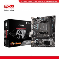 MSI A320M-A PRO MATX AM4 MOTHERBOARD