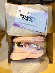 Adidas Ultra boost 5 + STEPN 聯名款 UK4號 粉紅色 女鞋