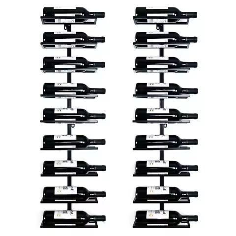 Wine Racks Iron Creative Wine Holder Household Wall Mount Champagne Bottle Shelf Whisky Wine Rack Ho