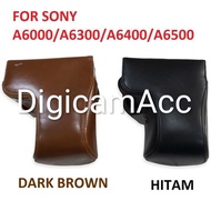 Leather Case Sony A6000, A6300, A6400, A6500