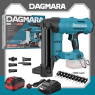 DAGMARA 20V Cordless Concrete Nailer Kit  Fast Charger | Heavy-Duty Concrete Nail Gun for Wood-to-Co