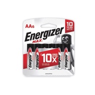 Energizer Max Aa A2 Batteries Contains 6 Alkaline Batteries 1 Box Contains 12Pcs