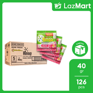 Rinso Deterjen Bubuk + Molto Rose Sachet 40gr isi 126 pcs [Karton]