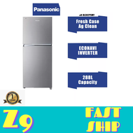 PANASONIC Refrigerator 2 Door Fridge (288L) NR-BL302PSMY Econavi 4 STAR Inverter Peti Sejuk 冰箱