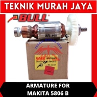 Part Bull Armature Angker Angkur Rotor Spare Part Makita 5806B 5806 B