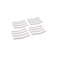 Tamiya 69575 Mini 4WD Japan Cup Junior Circuit Wave (White) Set of 4 (Mini 4WD) (Tamiya Track)