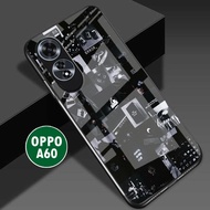Oppo A60 - Softcase Glass Kaca - Casing Oppo A60 - Terbaru Case Oppo A60