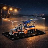 Saiz Custom Kotak Paparan Akrilik Acrylic Display Box 定制尺寸 for Lego 42128 Heavy-duty Tow Truck