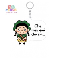 Silly Baby Meme Keychain