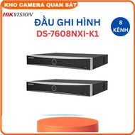 Đầu ghi hình camera IP 8 kênh HIKVISION DS-7608NXI-K1/8P Tích hợp 8 cổng PoE -Kho camera