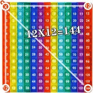 12x12Multiplication Table- Multiplication Game-Multiplication Learning Games-Math Toys -Multiplicati