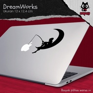 Cutting Sticker Vinyl Dreamworks For Laptops, Cars, And Motorcycles