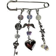 Cutecore Pins for Bags Goth Emo Grunge Bag Charms Purse Backpack Accessories Y2k Cute Kawaii Decorat