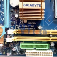 GIGABYTE GA-G31M-S2C Desktop Motherboard G31 Socket LGA 775 For Core 2 DDR2 4G Micro ATX Original Used Mainboard