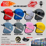 HELMET MS 88 ORIGINAL - Topi Keledar MS88 Sirim 3 Button Helmet motor murah Size 57