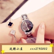 【DS】威龍WILON簡約時尚女士鋼帶時裝手錶學生錶防水石英錶學院風df