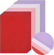 240 Sheets Valentine's Day Cardstock Paper 8.5 x 11" Red Pink White Purple Cardstock Paper 180gsm/65