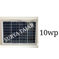 SOLAR PANEL SOLAR CELL PANEL SURYA VISERO 10WP POLYCRYSTALLINE 10WP
