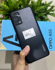 OPPO A55 Ram 4\128 Nominus masih mulus fullshet second rasa baru garansi resmi indonesia