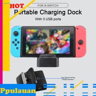  Charging Station Portable Mini Tv Docking Station Game Console Charging Stand for Switch Oled Compactible Usb Hdmi Charging Dock