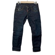 Dsquared2 SQUARE Jeans Size 4 dark Damaged Navy Women Direct from Japan Secondhand