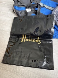 Harrods 黑色手提袋