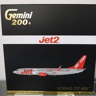 清貨減價 GeminiJets 1:200,飛機模型,英国 Jet2 航空 B737-800,G2EXS463