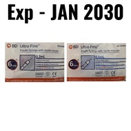 BD Ultra-Fine 0.3ml x 6mm 10s (324900) / 0.5ML x 6mm 10s (324901)