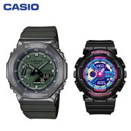 เดิม G-Shock Baby-G GM2100 BA112 ผู้ชายและผู้หญิงกีฬานาฬิกาคู่ตั้ง 200 เมตรกันน้ำกันกระแทกกีฬาคนรักก