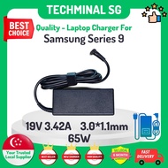 Techminal - Replacement Power Adapter for Samsung19v 3.42a 3.0x1.1 65W