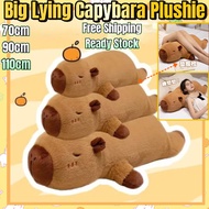 (Ready Stock)Soft Capibara plush toys Cute capybara plushie big Capybara plush 90cm Capybara plush 1