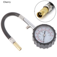 [cherry] Auto car truck motor tyre tire air pressure gauge dial meter tester 0-100psi [HOT SALE]