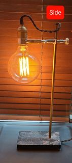 時尚/工業風檯燈 + 復古藝術智能LED燈泡  | Style Table Lamp + LED Vintage Bulb