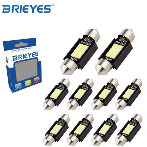 10pcs C5W C10W LED Festoon Light Bulb CANBUS 28/29mm 41/42mm 39mm 31mm 36mm Car Interior Light Readi