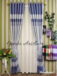 Gorden blackout impor gorden motif pelangi gorden mewah tapi murah goren jendela gorden pintu gorden