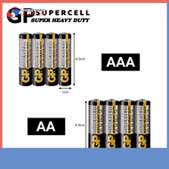 10-20PCS GP Supercell Battery 1.5V Heavy Duty Bateri AA / AAA Clock Toyskop GP battery AA/AAA Batter