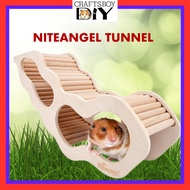 NIteangel Hamster Tunnel Hideout Hamster Tunnel Hamster Dwarf Syrian House Hamster Craftsboydiy