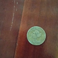 SET TAHUN LENGKAP Uang Koin 500 Rupiah Melati Warna Emas 1991 - 2003