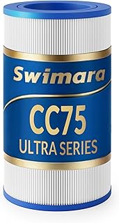 Upgraded CC75 Pool Filter Cartridges, Compatible with Pentair Clean & Clear 75, 5oz Heavy Duty Fabri