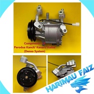 HarimauFaiz Compressor, L9 For Perodua Kancil/ Kenari/ Kelisa, Denso System.