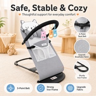 Foldable Baby Bouncer Baby Balance Chair Rocker Bouncer Chair Baby Rocker buai baby