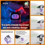 [Desktop Charger] 47W Gallium Nitride Ice Sensation Upgrade Low Temperature Fast Charge Meow Head Ch
