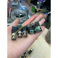 BNC jack for camera screws (screws phone wires, network cables...qua to balun video)